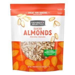 Member's Selection Almendras Laminadas de California - Para Recetas y Toppings 907 g / 32 oz