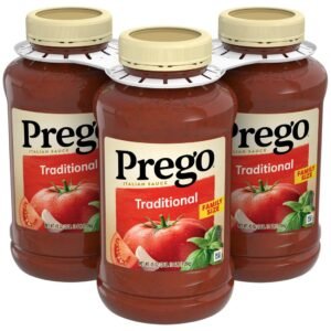 Prego Salsa de Tomate Tradicional para Pasta 3 Unidades / 1.28 kg / 45 oz