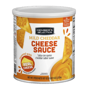 Member's Selection Salsa con Queso Cheddar 3.03 kg / 107 oz
