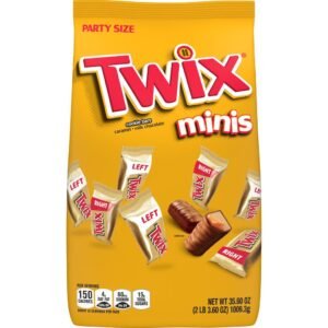 Mars TWIX Mini Barras de Galletas 1 kg / 2.2 lb