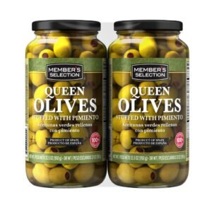 Member's Selection Aceitunas Rellenas con Pimiento 2 Unidades / 595 g / 21 oz