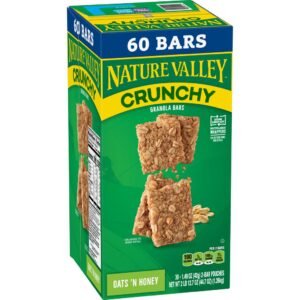 Nature Valley Barras Crujientes de Avena y Miel 100% Natural 30 Unidades / 42 g