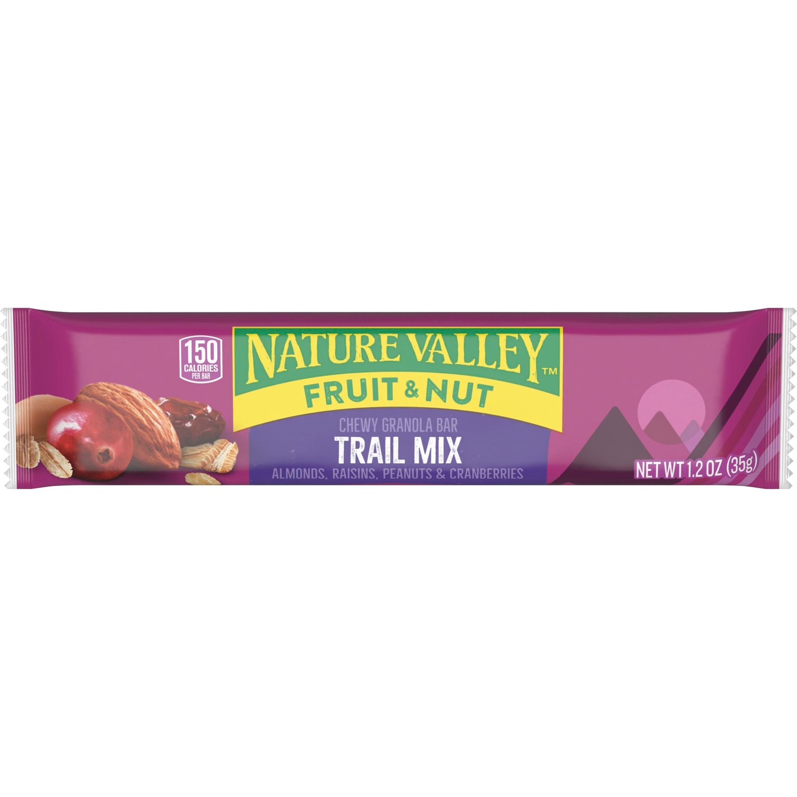 Nature Valley Barras Mixtas de Frutos Secos y Frutas / 35 g / 1.2 oz