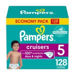 Pampers Pañales Cruisers para Bebé Etapa 5 - 128 Unidades