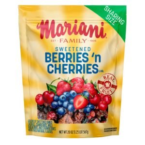 Mariani Mezcla de Frutos Rojos Deshidratados con Cerezas, Arándanos y Fresas 567 g / 20 oz
