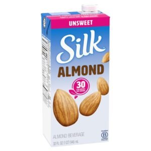 Silk Bebida de Almendras Sin Azúcar Sabor Original / 946 mL / 32 oz