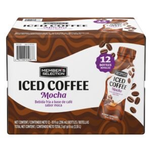Member's Selection Café Frío Sabor Moca 12 Unidades / 296 mL / 10 oz