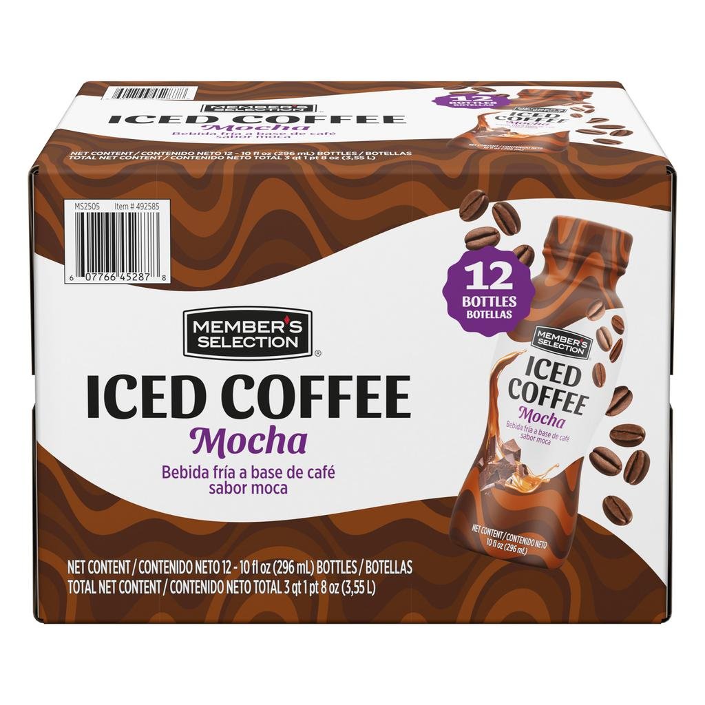 Member's Selection Café Frío Sabor Moca 12 Unidades / 296 mL / 10 oz