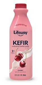 Leche Kefir Lifeway Cereza 32 Oz