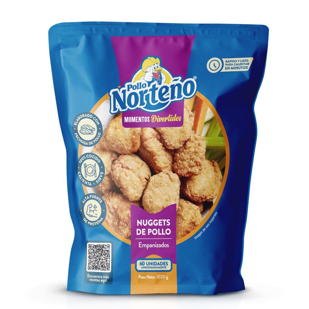 Pollo Norteño Nuggets de Pollo 907 g / 2.2 lb