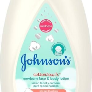 Johnson's CottonTouch Newborn Baby Face & Body Lotion, Hypoallergenic Moisturization for Skin - 27.1 fl oz