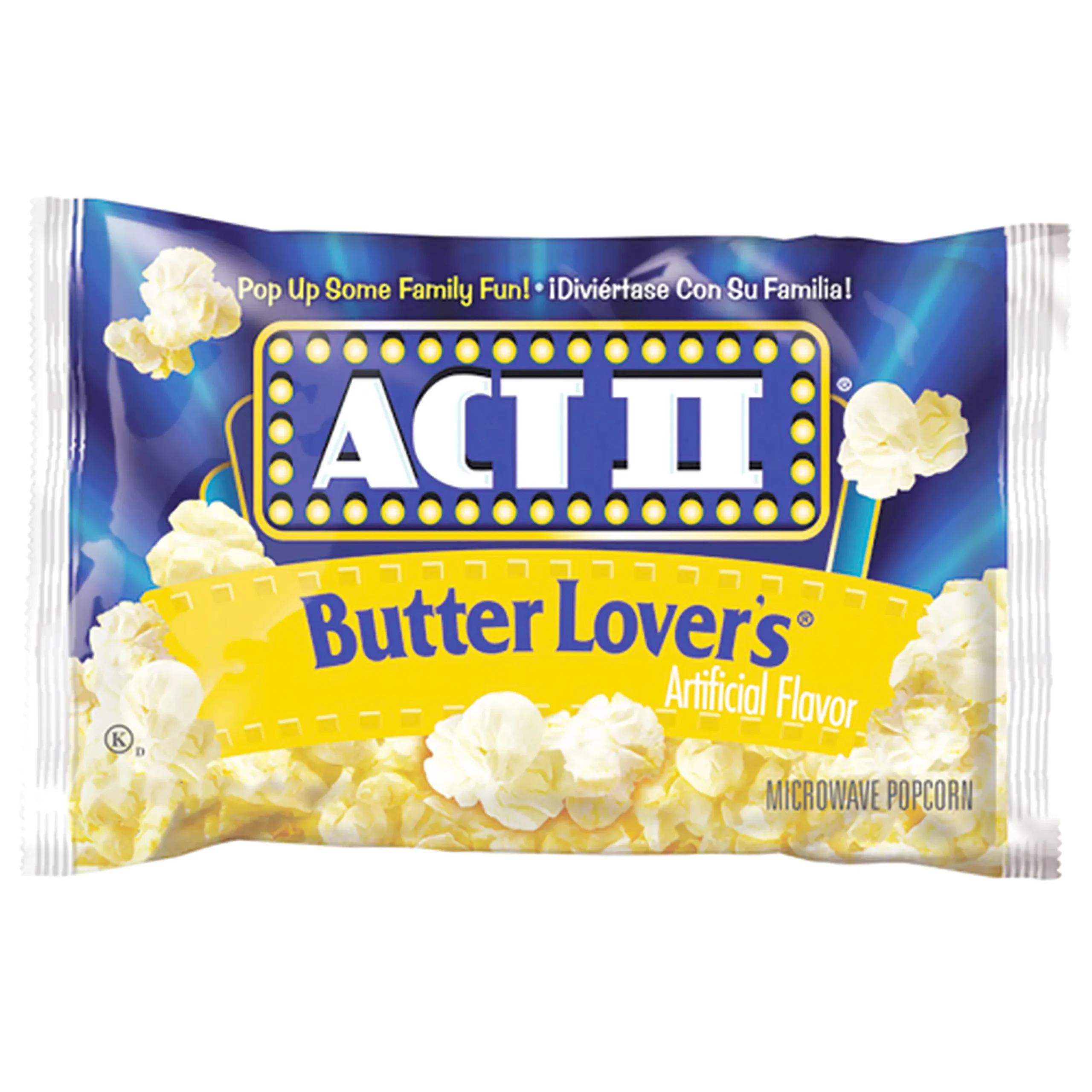 Act II Palomitas de Maíz para Horno Microondas / 78 g / 2.75 oz